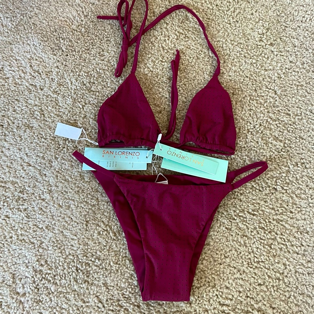 MESH Eclipse Triangle Bikini Set San Lorenzo